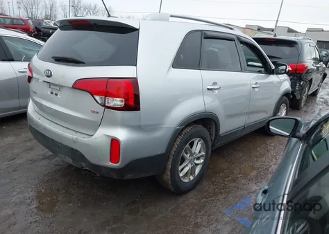 2014 Kia Sorento Lx из США, поврежденный, VIN 5XYKTDA60EG461484